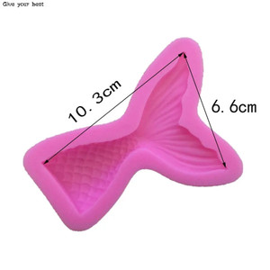 Mermaid Tail Silicone Mould 103mm Mermaid Tail Silicone Mould 103mm