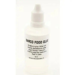 Barco Edible Cake Decorators Glue. Use on any medium Barco Edible Cake Decorators Glue. Use on any medium