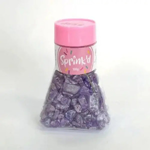 Sprink'd Edible Geode Rocks Purple Sprink'd Edible Geode Rocks Purple
