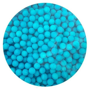 Edible Bright Blue Sugar Balls Cachous 8mm Edible Bright Blue Sugar Balls Cachous 8mm