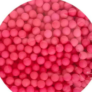 Edible Bright Matt Pink Sugar Balls 8mm Edible Bright Matt Pink Sugar Balls 8mm