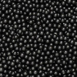 Edible Black 4mm Sugar Pearls - 40gm Edible Black 4mm Sugar Pearls - 40gm