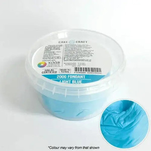 Cake Craft Light Blue Fondant 200gm Cake Craft Light Blue Fondant 200gm