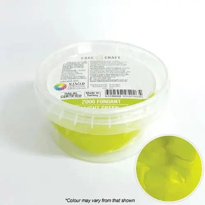 Cake Craft Light Green Fondant 200gm Cake Craft Light Green Fondant 200gm