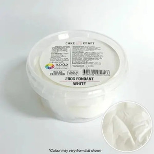Cake Craft White Fondant 200gm. Vanilla Flavour Cake Craft White Fondant 200gm. Vanilla Flavour
