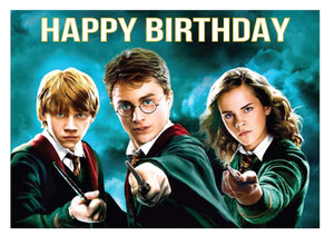 Harry Potter Edible Image - Choose Shape Harry Potter Edible Image - Choose Shape