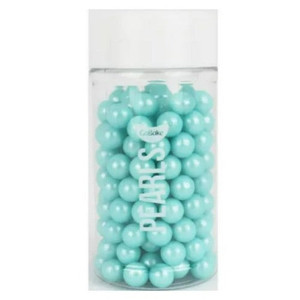 Go Bake 7mm Sugar Pearls Blue Go Bake 7mm Sugar Pearls Blue