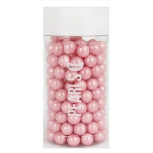 Go Bake 7mm Sugar Pearls Pink Go Bake 7mm Sugar Pearls Pink