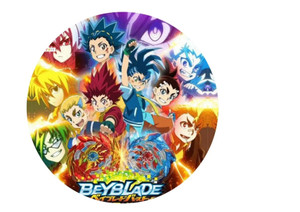 Beyblade Edible Image 7.5 Inch Round Beyblade Edible Image 7.5 Inch Round