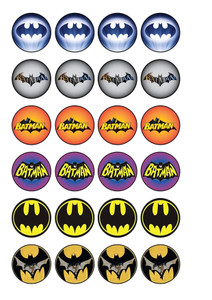 Batman Cupcake Toppers x12 Batman Cupcake Toppers x12