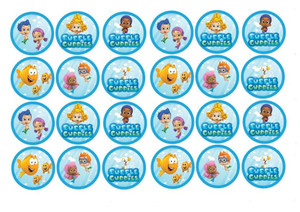 Bubble Guppies Cupcake Toppers x12 Bubble Guppies Cupcake Toppers x12