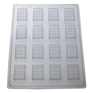 Mini Chocolate Bar Mould - Homestyle Chocolates #194 Mini Chocolate Bar Mould - Homestyle Chocolates #194
