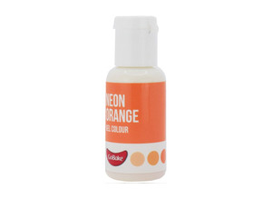 Go Bake Neon Orange Food Colouring Gel 21gm Go Bake Neon Orange Food Colouring Gel 21gm