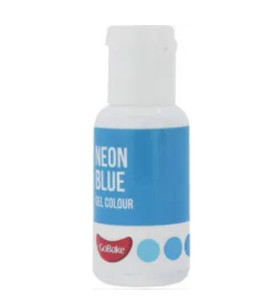 Go Bake Neon Blue Food Colouring Gel 21gm Go Bake Neon Blue Food Colouring Gel 21gm
