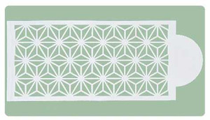 Geometric Pattern Cake Decorating Stencil Geometric Pattern Cake Decorating Stencil