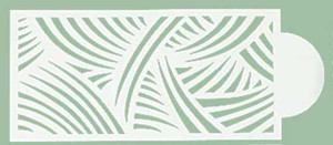 Grass Pattern Cake Decorating Stencil Grass Pattern Cake Decorating Stencil