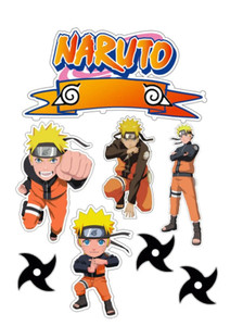 Naruto Edible Premium Wafer Paper Cake Topper Naruto Edible Premium Wafer Paper Cake Topper