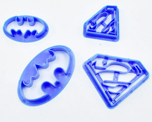 4 Piece Super Hero Cutter Set 4 Piece Super Hero Cutter Set