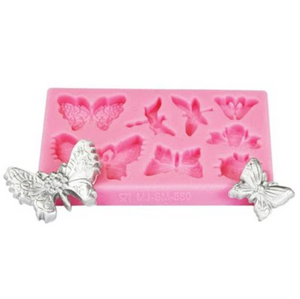 Butterfly Silicone Mould - 8 Cavity Butterfly Silicone Mould - 8 Cavity