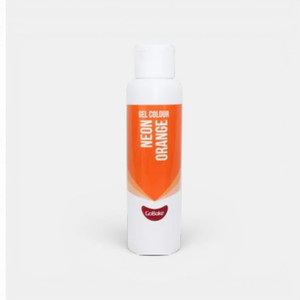 Go Bake Neon Orange food colouring gel for cake decorating