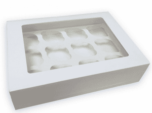 12 Cavity Cupcake Box 12 Cavity Cupcake Box