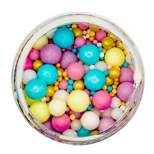 Bubble Bubble Pastel Gold Sprinkle Medley 40gm Bubble Bubble Pastel Gold Sprinkle Medley 40gm