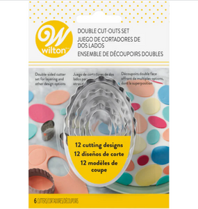 Wilton Oval Double Sided Cutter Set - 6 Piece Wilton Oval Double Sided Cutter Set - 6 Piece