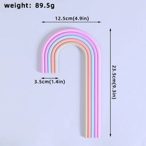 Rainbow Cake Topper - Non Edible Silicone Rainbow Cake Topper - Non Edible Silicone