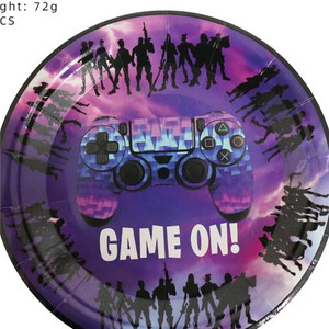 Game On Paper Party Plates Game On Paper Party Plates