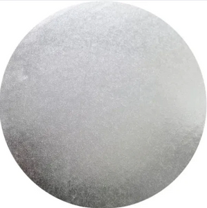 12 Inch Silver Round Cake Board. 6mm Thickness 12 Inch Silver Round Cake Board. 6mm Thickness