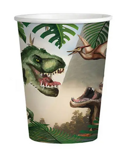 Dinosaur Theme Party Cups - 10 Pack Dinosaur Theme Party Cups - 10 Pack
