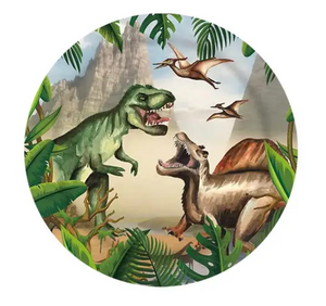 Dinosaur Theme Party Plates - 10 Pack Dinosaur Theme Party Plates - 10 Pack