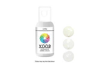 Vivid Oil Based Food Colour White Vivid Oil Based Food Colour White