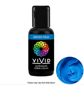 Vivid Electric Blue Gel Food Colour 21gm Vivid Electric Blue Gel Food Colour 21gm