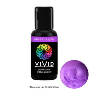 Vivid Electric Purple Gel Food Colour 21gm Vivid Electric Purple Gel Food Colour 21gm