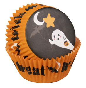 Halloween Trick or Treat Baking Cups x75 Halloween Trick or Treat Baking Cups x75
