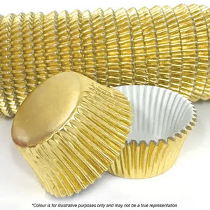 Premium Gold Foil Baking Cups x30 Approx Premium Gold Foil Baking Cups x30 Approx