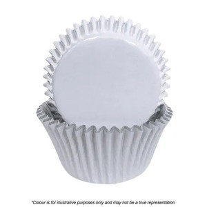 Premium White Foil Baking Cups x30 Approx Premium White Foil Baking Cups x30 Approx