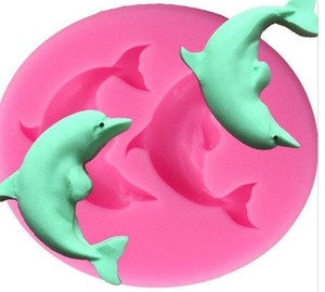 Dolphin Silicone Mould - Perfect for Sea Theme Cakes Dolphin Silicone Mould - Perfect for Sea Theme Cakes