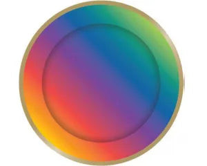 Rainbow Paper Party Plates Rainbow Paper Party Plates