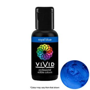 Vivid Royal Blue Food Colouring Gel Vivid Royal Blue Food Colouring Gel