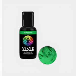 Vivid Leaf Green Food Colouring Gel