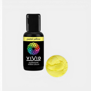 Pastel Yellow Gel Food Colour
