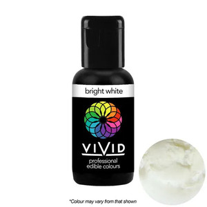 Vivid Bright White Food Colouring Gel Vivid Bright White Food Colouring Gel