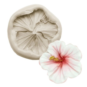 Hibiscus Flower Silicone Mould. Cake Decorating Hibiscus Flower Silicone Mould. Cake Decorating