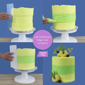PME Buttercream Scraper Latitude Ring for 8 and 10 inch cakes PME Buttercream Scraper Latitude Ring for 8 and 10 inch cakes