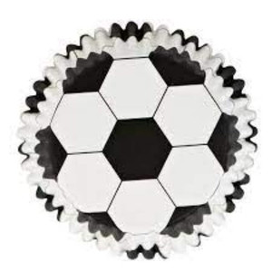 PME Football Baking Cups - Foil Lined 30 Pieces PME Football Baking Cups - Foil Lined 30 Pieces