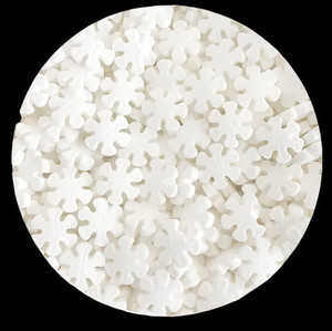 Snowflake Candy Sprinkles 30gm Snowflake Candy Sprinkles 30gm