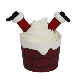PME Santa Cupcake Kit - Makes 6 PME Santa Cupcake Kit - Makes 6