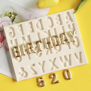 Alphabet Fondant Mould Alphabet Fondant Mould